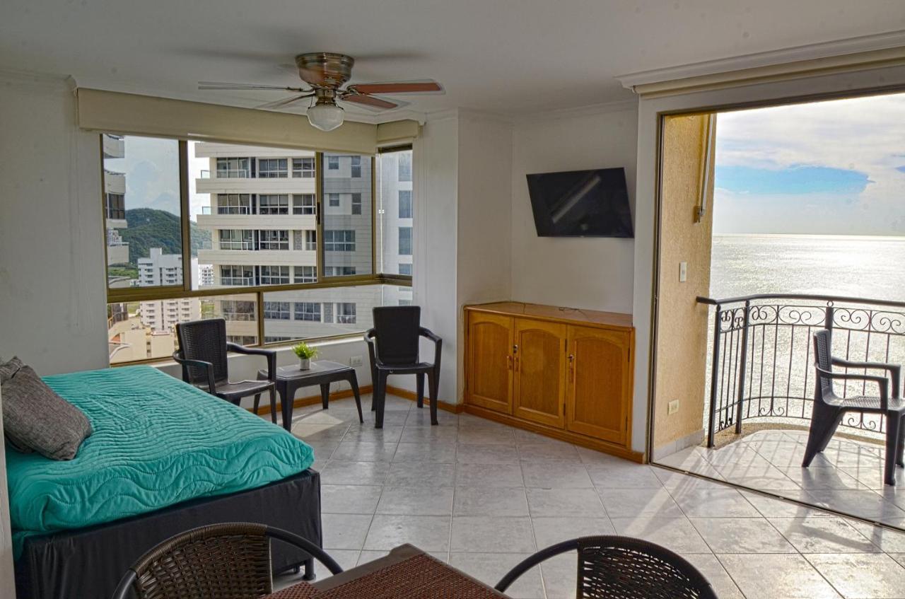 Apartamentos El Penon Del Rodadero Vista Al Mar - By Apartamar Santa Marta Экстерьер фото